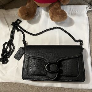 Coach chain tabby 19 with black hardware